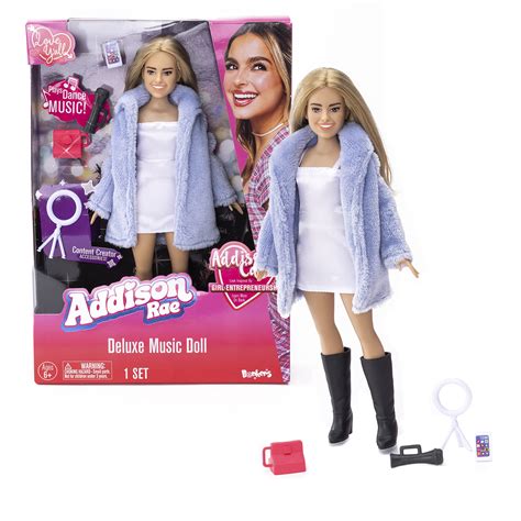 addison rae barbie|Addison Rae Deluxe Music Fashion Doll, Bring to Life, Plays。